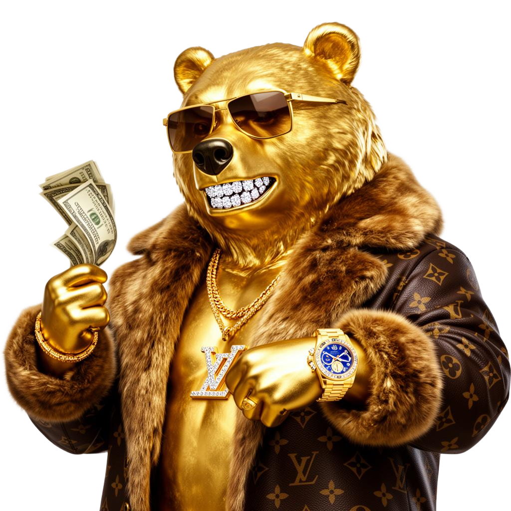 Goldie wearing LV Stacks